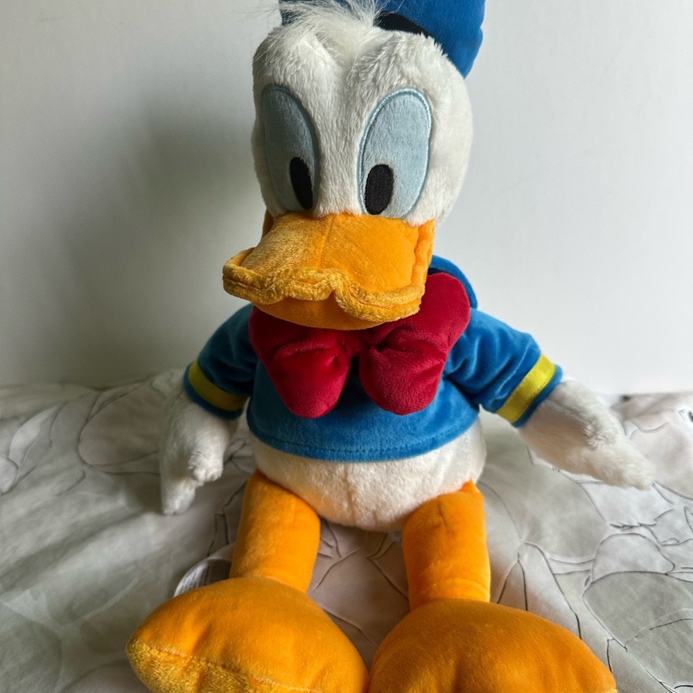 Disney Donald Duck Plush Toy - Blue, White, Yellow